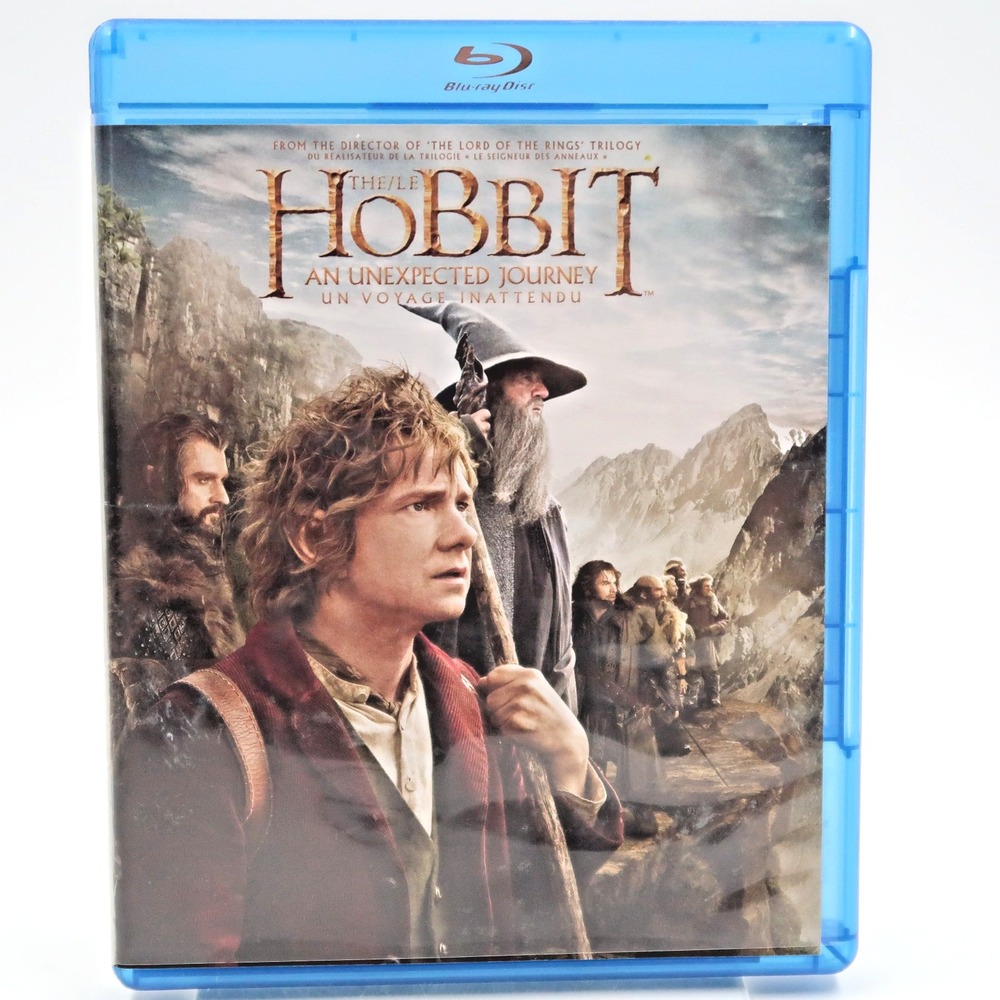 The Hobbit: An Unexpected Journey Blu-Ray 2013 Warner Bros Fantasy PG-13 Movie